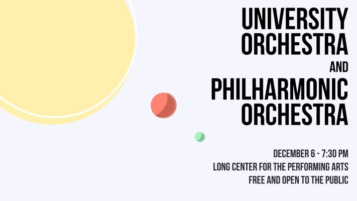 University Orchestras & Philharmonic Orchestras