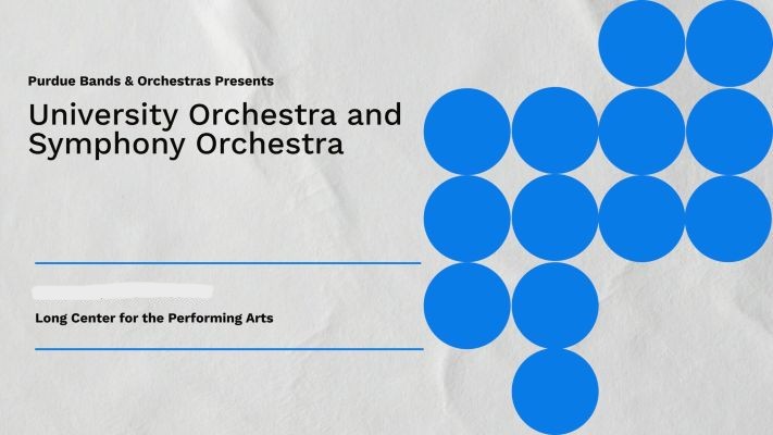 University Orchestra and Symphony Orchestra