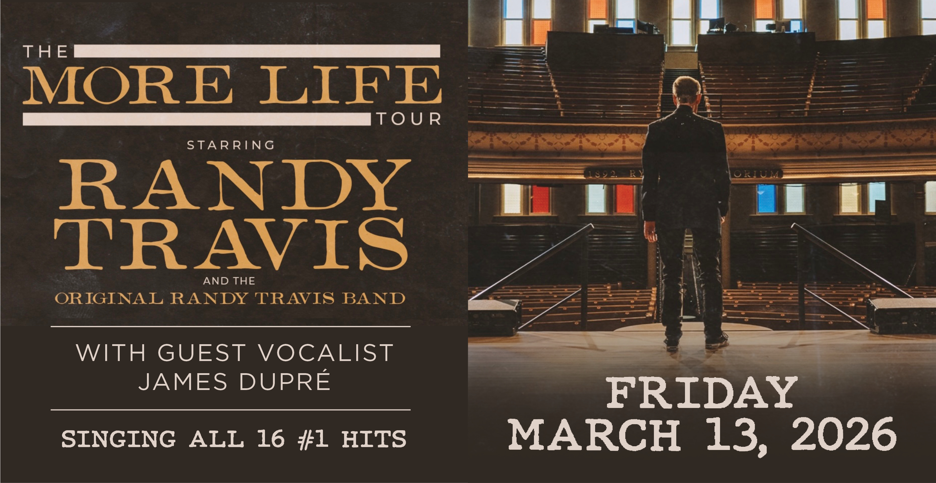 RANDY TRAVIS: More Life Tour