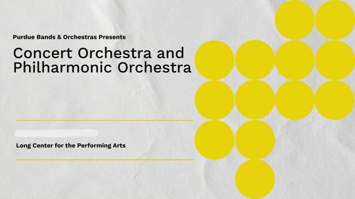 Purdue University Concert and Philharmonic Orchestras