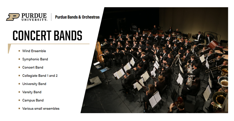 Purdue Collegiate & Varsity Bands